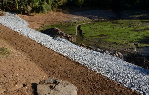 Landscape Swales Installation in High Point