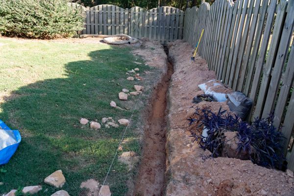 Trench Drain Installation in High Point