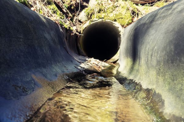 Drainage Swale Installation in High Point