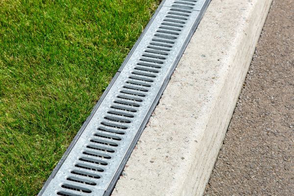 Courtyard Drain Installation in High Point